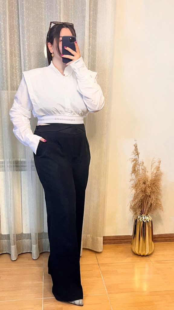 کراپ زنانه ساگازا
