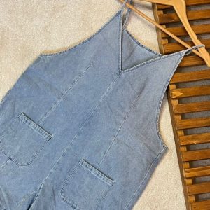 اورال جین زنانه کاپشی انگلیسی | english denim overall woman -turkishmod | فروشگاه آنلاین برندهای اصل ترکیه