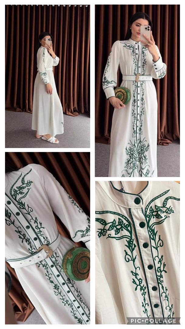 - پیراهن زنانه ساحلی گلدوزی ترک Woman Dress - پیراهن زنانه ساحلی گلدوزی ترک woman dress - image 5