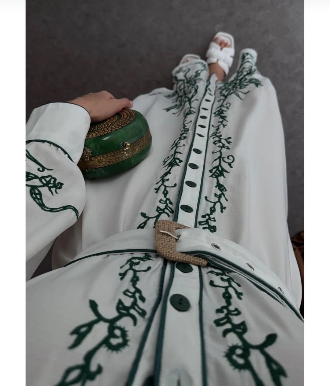 - پیراهن زنانه ساحلی گلدوزی ترک Woman Dress - پیراهن زنانه ساحلی گلدوزی ترک woman dress - image 4