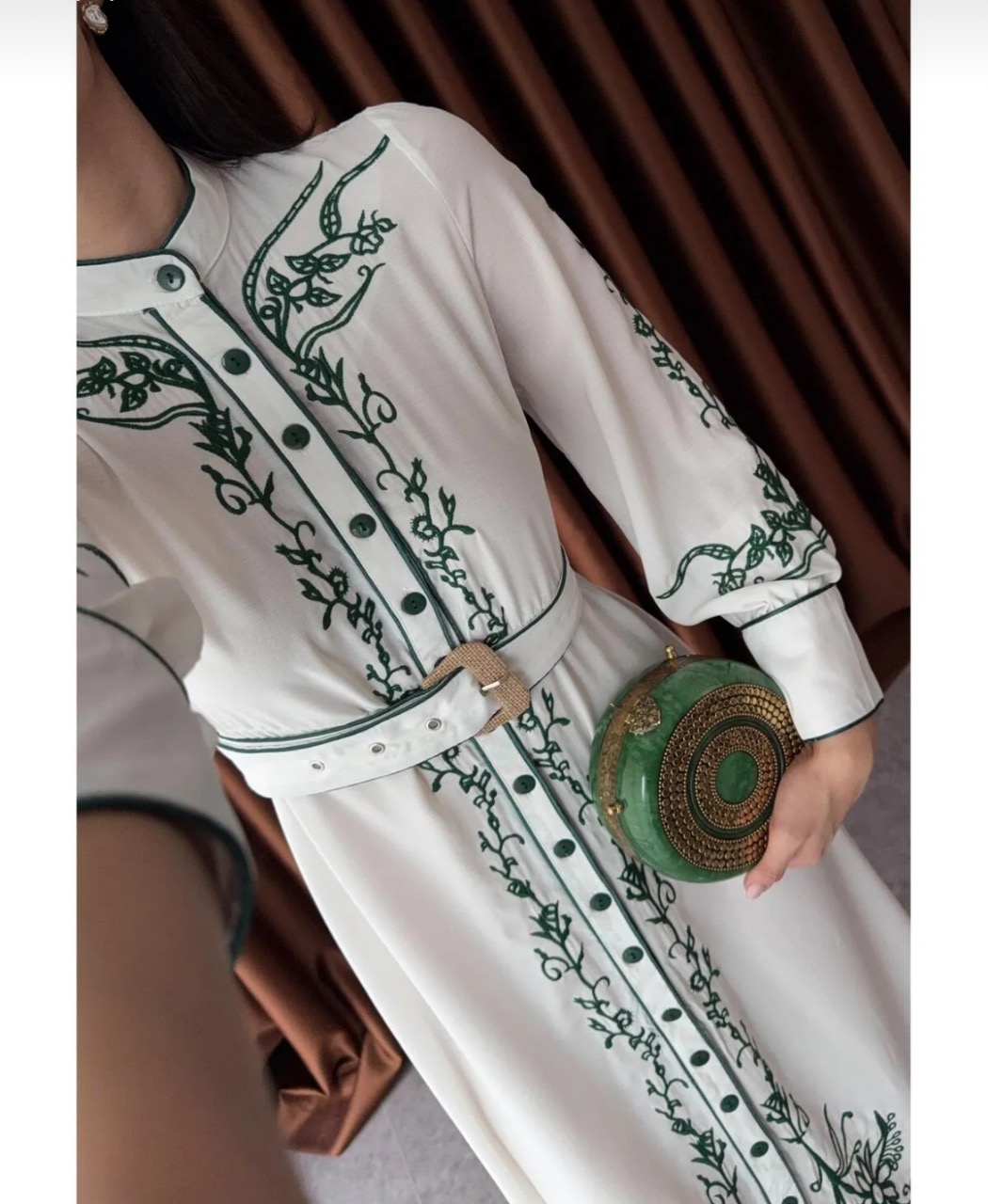 - پیراهن زنانه ساحلی گلدوزی ترک Woman Dress - پیراهن زنانه ساحلی گلدوزی ترک woman dress - image 3