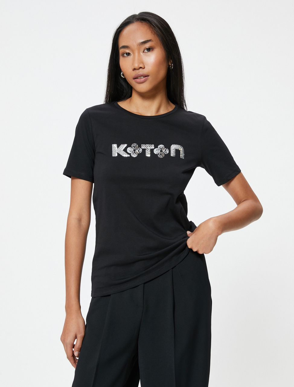 - تیشرت زنانه کتون Koton Tshirt - تیشرت زنانه کتون koton tshirt - image 6