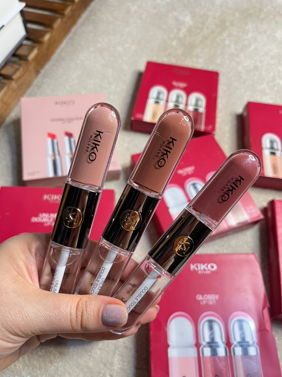 - ست رژ لب کیکو میلانو Kiko Milano Unlimited Double Touch - ست رژ لب کیکو میلانو kiko milano unlimited double touch - image 2