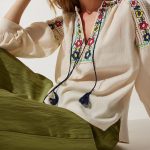 - شومیز ترک گلدوزی بوهو زنانه | Women’s Turkish Embroidered Boho Blouse - شومیز ترک گلدوزی بوهو زنانه