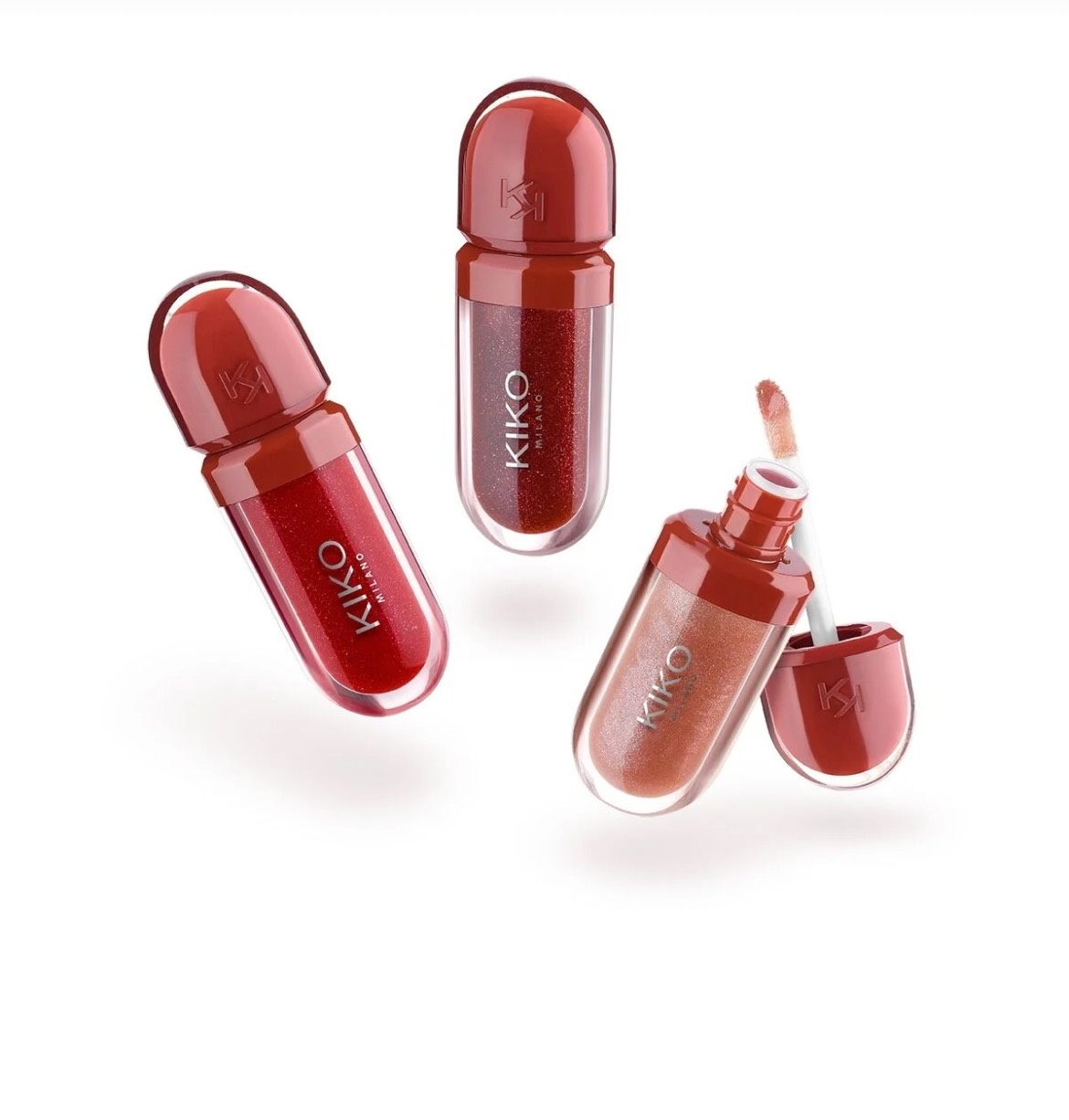 - پک سهعددی لیپ گلاس لوکس کیکو میلانو Kiko Milano Flirt Alert - پک سهعددی لیپ گلاس لوکس کیکو میلانو kiko milano flirt alert - image 5