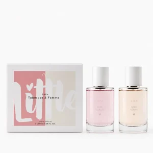 - ست عطر زنانه توب رز و فمه زارا 50+50 میل | Zara Little Tuberose &Amp;Amp; Little Femme - ست عطر زنانه توب رز و فمه زارا