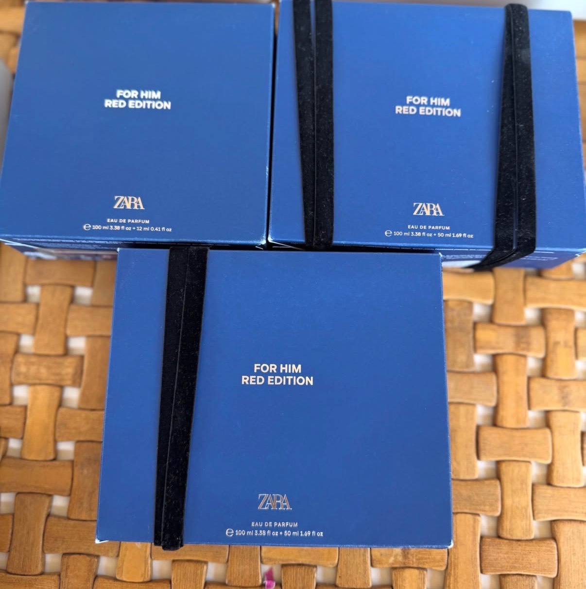 ست عطر مردانه فور هیم رد ادیشن زارا 100+50 میل Zara For Him Red Edition - Image 4