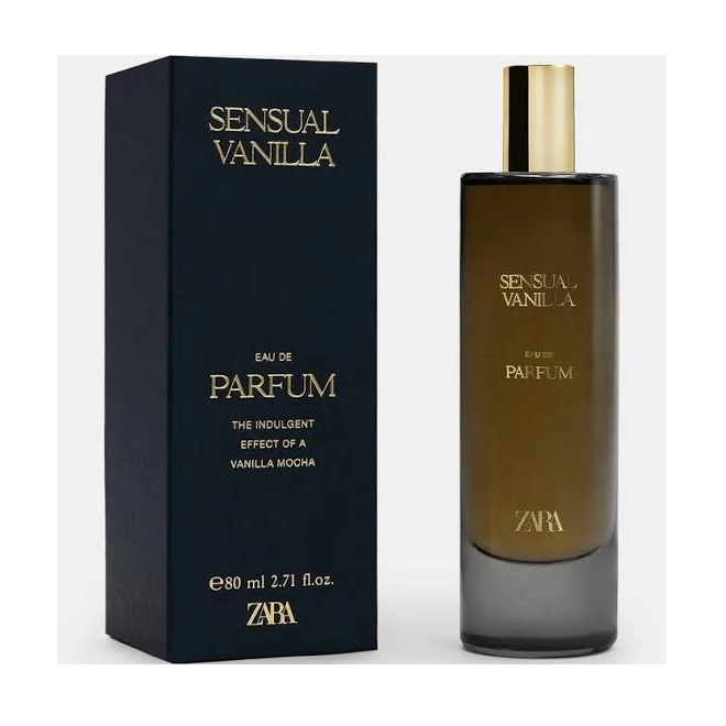 عطر زنانه زارا سنشوال وانیلا