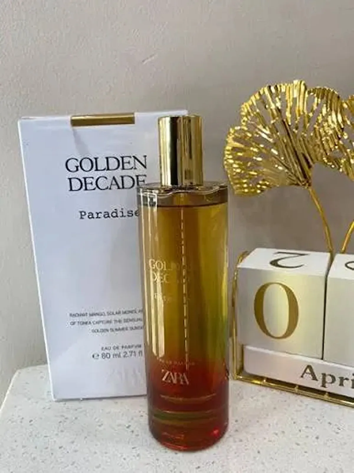 - عطر زنانه زارا گلدن دکید پارادایس 80 میل | Zara Golden Decade Paradise - عطر زنانه زارا گلدن دکید پارادایس 80 میل | zara golden decade paradise - image 2
