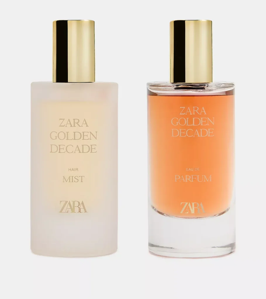 ست عطر و عطر مو زنانه زارا گلدن دیکید